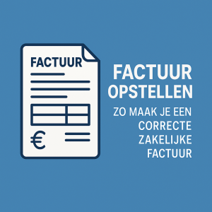 factuur opstellen