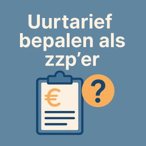 uurtarief bepalen zzp